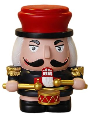 YUGSHNKFC Figurine de casse-noisette décorative en résine pour économiser et égayer les saisons