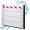 Wasserflut Barriere Straße Straße Im Freien, Hochwasserschutz Baffel Für Dämme Garage, Aluminium Haustür Flut Barriere Baffel Blocking Boards(55 * 60)
