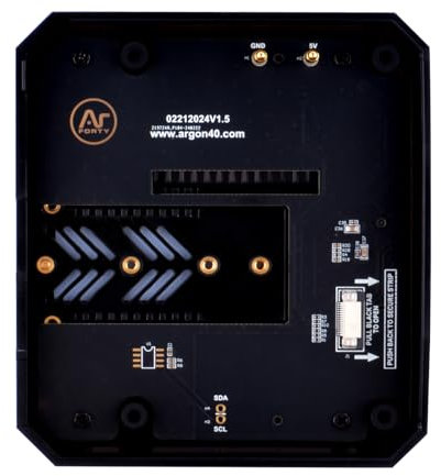 GeeekPi Argon ONE V3 M.2 NVME Expansion Board Only,Raspberry Pi 5 NVME Expansion Board