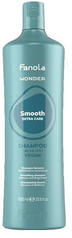 Fanola Wonder Smooth Extra Care Shampoo 1000ml - Glättendes Shampoo