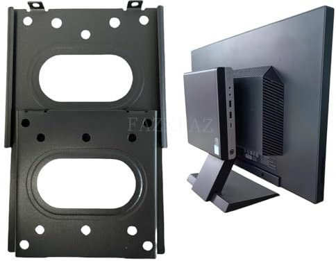 Mini Rack Mount for HP ProDesk Mini PC HP EliteDesk Mini Business Desktop 10-32 inch Small Host Rack Integrate Back Hanging Wall Hang mini-mainframe pylo Metal Mounting Bracket