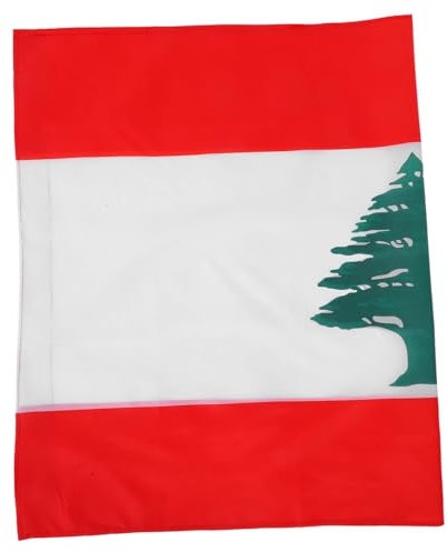 Hemobllo Bandera nacional de la bandera apoyar la bandera del líbano salvar la bandera libanesa bandera palestina libanesa bandera nacional del líbano bandera de libre líbano poliéster
