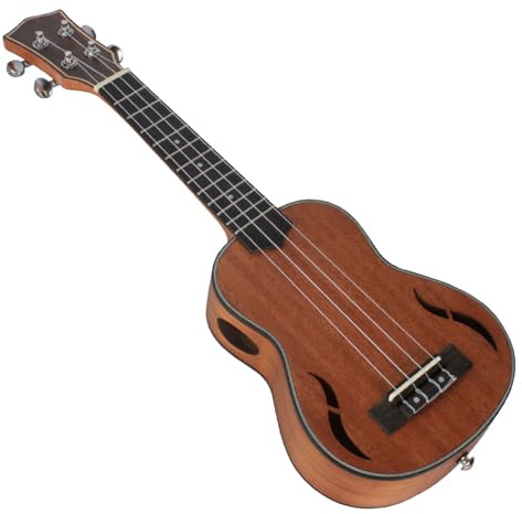 21 Zoll Konzert Ukulele Hawaiian Gitarre Four String Gitarre Wood Ukulele Kindergeburtstagsgeschenke Kleines Gitarren Bildungsspielzeug