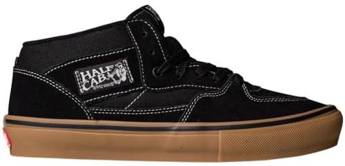 VANS Half Cab Pro Original Skateboard-Sportschuhe Unisex Erwachsene Limited Edition Caballero 2026, Schwarz Gum, 44 EU