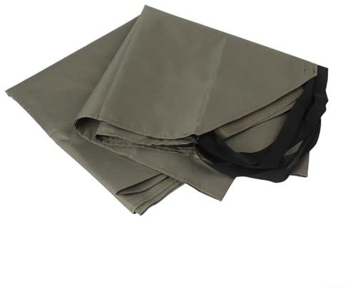 Leaves Tarpaulin 600D Oxford Fabric With PE Coating Outdoor Cleanup Debris Collection Waterproof Mat Reusable With 4 Reinforced Handles 144.8 x 144.8
