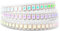 BTF-LIGHTING 1M 144 LEDs/Pixels/m WS2812B RGB adressierbare Strip Streifen mit 5050 SMD LEDs Wasserdicht in Rohr IP67