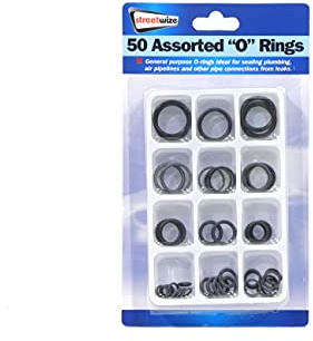 Streetwize - Assorted O-Rings - (Set of 50pcs) - General Purpose Help Block Pathway
