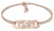 Elli Armband Damen Infinity Liebe mit Kristalle in 925 Sterling Silber Rosé vergoldet