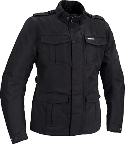 BERING Motorradjacken NORRIS, Schwarz, Größe M