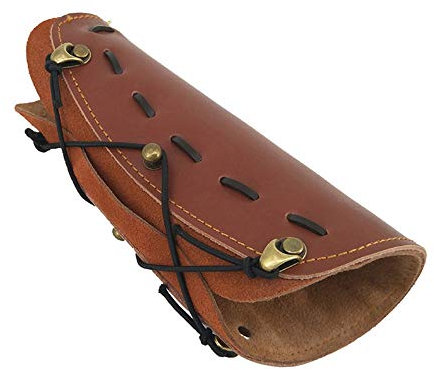 SHARROW Bogenschießen Armschutz Leder Armschoner Traditionelle Arm Guard Schutzausrüstung Bogensport Zubehör