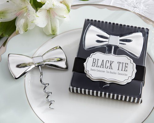 Lot de 18 tire-bouchons en forme de nœud papillon dans une boîte cadeau - Tire-bouchon pour mariage bon marché et original