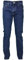 Jeans Homme 5 Poches Denim Regular Fit Jambe Droite Élastique Taille Haute, Denim, 44