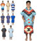 COR Surf Schnelltrocknend Surf Poncho Herren und Damen, Umkleidehilfe extra lang aus Mikrofaser – Badeponcho und Poncho Handtuch zugleich (Groß, Tribal-tech)