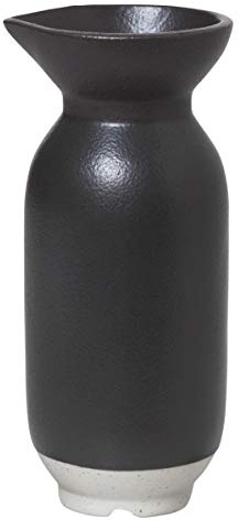 Broste Copenhagen Eli 14533332 Stoneware Jug 5 x 5 x 12 cm Charcoal Black Matt