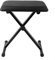 Piano Stool Adjustable Height 44-50.5cm Keyboard Bench Piano Stool Black Padded Seat Cushion Chair