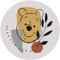 Komar Disney DOT DD1-035 Papier peint photo en non-tissé rond et autocollant pour chambre d'enfant Motif Winnie l'ourson Smile Diamètre 125 cm