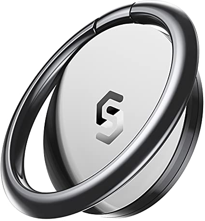 Syncwire Handy Ring Smartphone Fingerhalterung - 360 Grad Drehung Handyring Universal Ring Halterung Halter Ringhalter Smartphone Fingerhalter Handyhalterung für iPhone iPad Samsung Huawei und mehr