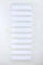 Funky Gadgets Persianas enrollables día y noche, tela de doble capa, diseño de cebra, translúcido u opaco, visión enrollable, sin taladrar, cortinas para ventanas y puertas, color blanco, 49 x 165 cm
