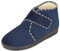 BAWAL Damen Warme Hausschuhe Winterschuhe Velours Gefüttert mit Wolle Klettverschluss 36 37 38 39 40 41 EU (Marineblau, EU Schuhgrößensystem, Erwachsene, Numerisch, M, 40)