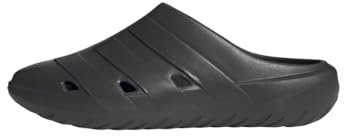 adidas Adilette Comfort Slides, Zuecos Unisex Adulto, Carbon Carbon Core Black, 43 1/3 EU