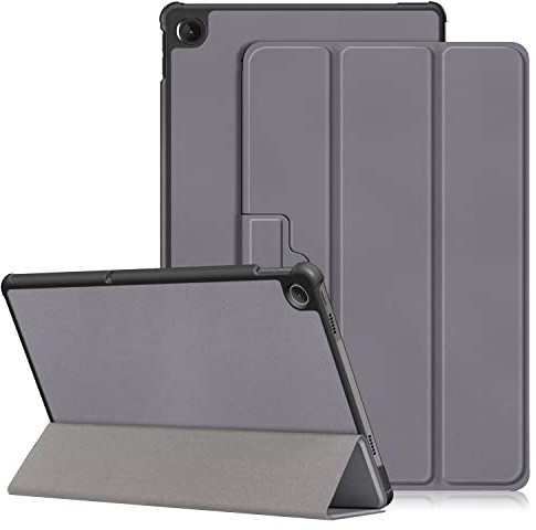 DINGGUAGUA Compatible with Lenovo M10 Plus 3rd Gen 10.6 Inch Case Ultra Slim Lightweight Cover for Lenovo Tab M10 Plus 3rd Gen TB125 TB128,Gray