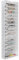 EasyPAG 16 Fächer Metall A4 Zeitschriftenhalter Wand Zeitschriften Wandhalter Aktenablage Dokumentenhalter Hängend Magazin Organizer Flyerständer Prospektspender,Weiß