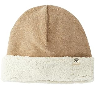 Cloby Mütze Babymütze Wendemütze Teddystoff Winter Baby (0-6 Monate) - braun
