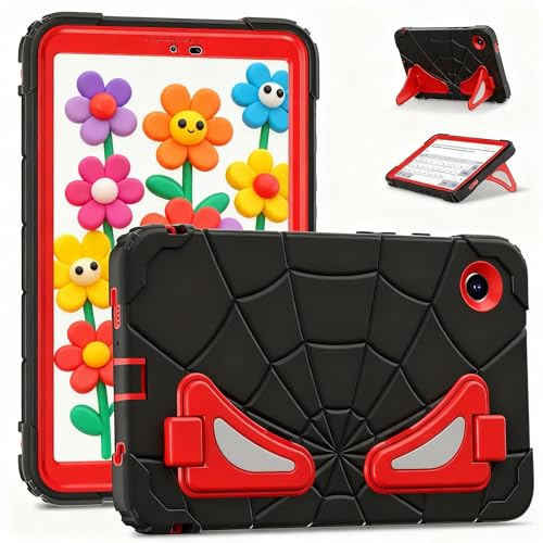 Coque pour enfants pour Samsung Galaxy Tab A9 8,7 2023 – Coque avec béquille pour garçons et filles – Coque hybride antichoc – Protection contre les chocs – Coins épais – Pour Samsung Tab A9 8,7