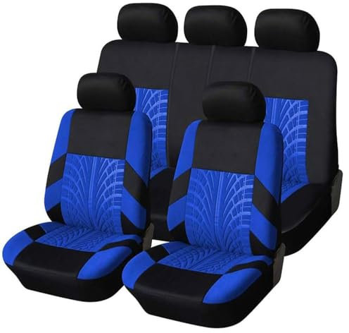 WACDXST Auto Sitzbezüge, für Mitsubishi Colt Turbo/Hybrid 2023 2024 Allwetter Atmungsaktiv Verschleißfest Vordersitze und Rückbank Sitzbezügesets Auto Zubehör,D