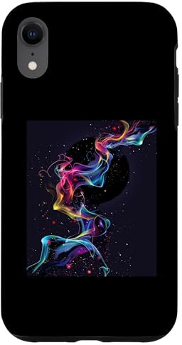 Hülle für iPhone XR Galaxie Neon