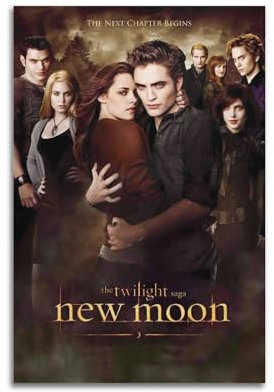 KPNEUDCZZ Twilight-Serie, Neumond-Poster, dekoratives Gemälde, Leinwand, Wandposter und Kunstdruck, moderne Familienschlafzimmer-Dekoration, Poster, 20 x 30 cm