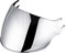 VCOROS Visiera Casco per Of562/AIRFLOW,Casco Parabrezza Moto Visiera a Lente Integrale,Protezione per Il Vento del Motociclo,Visiera Lente Per Casco MotoAccessori per Caschi da Moto (Argento cromato)