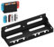 Riuog Wall Mount bracket for Switch ，Metal Wall Mount Bracket with 4 handle Hooks，NS Controller Holder games console shelf