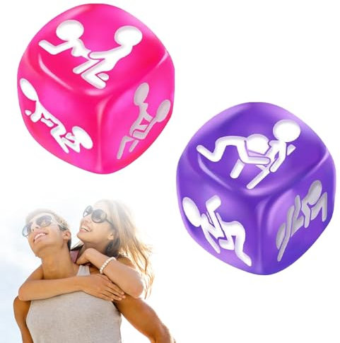 2 teiliges Würfelspiel-Set Sexstellungen,Sex-Würfel-Set,liebeswürfel,sexwürfel,sex würfel paar deutsch,sex würfel,sexwürfelel paare,für Partner Mann Frau ihn sie Liebe ab 18