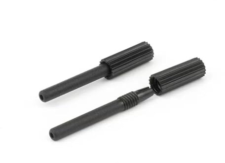 LIUDONGX 50 stücke Anpassbare Hohe Qualität Fiber Optic Sensor Endrohr Faser Verstärker Zopf Kunststoff Adapter Verstärker(ID 1.3MM OD 2.2MM)