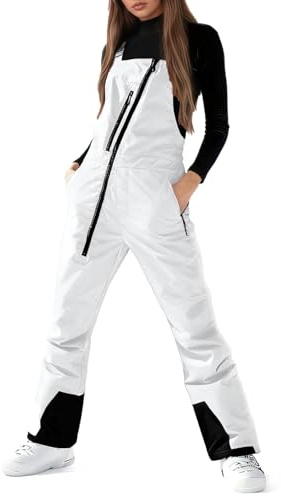 LOKLNEYK Tuta Neve Donna Pantaloni Neve Donna Taglie Forti Elegante Set Completa Elasticizzati Snowboard Curvy Completo Trekking Abbigliamento