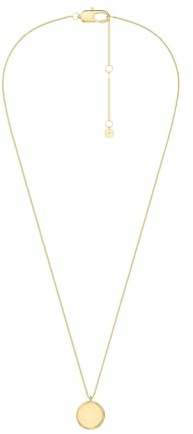 Fossil Ellis Damen Goldfarbene Halskette aus Edelstahl, JF04977710