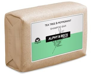 Alphy & Becs Shampoo Bar - Tea Tree & Peppermint