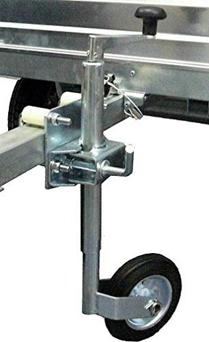 34mm Jockey Wheel With Clamp and Fixing Kit NO DRILLING REQUIRED