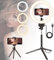 Kit di luci ad anello LED da 45,7 cm, dimmerabile da 100 W, ultra luminosa, con supporto per telefono a specchio, borsa