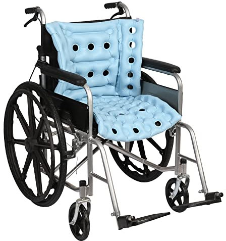 TURNSOLE Aufblasbares Rollstuhl Sitzkissen - Sitzkissen Orthopädisch Steißbein - Dekubitus Sitzkissen Rollstuhl