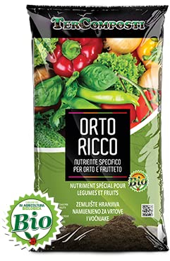 TERRICCIO ORTO RICCO 45 LITRI - TERCOMPOSTI - TERRICCIO - TERRICCIO SPECIFICO - TERRICCIO PER ORTO