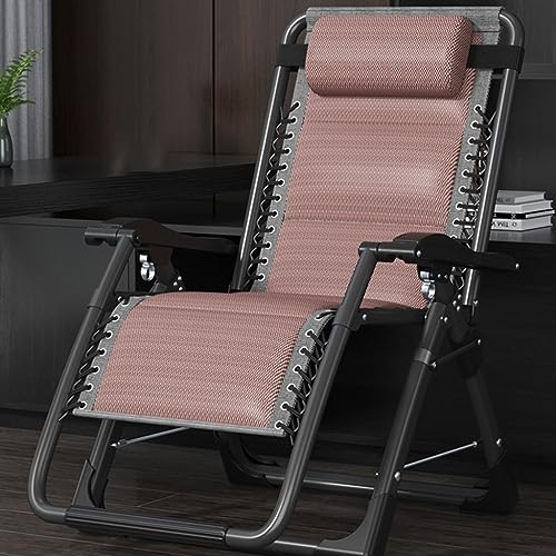 Strandliege Faltbar 3 In 1 Gartenliege Liegestuhl Sonnenliege Klappbar Klappstühle Camping Für Draußen Liegestuhl Klappbar Strand 168° Winkelverstellung Camping-Liegestuhl Liegend ( Color : /Pink )