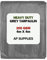 Grey Tarpaulin Cover - 200gsm Thick - Waterproof, Weatherproof, Frost-Resistant, UV Protection, Universal, Multipurpose, Groundsheet, Camping, Hiking, Heavy Duty Sheet (4m X 4m)