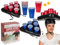 mucHome Beer Pong Spiele Gesellschaftsspiele Partyspiele Trinkspiele Beer Pong Becher Strandspiele Sommerspiele (Aufblasbare Beer Pong Mütze)