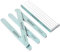 Zeayebsr Nagelfeile Set Feine, 12 PCS Nagelfeilen für Gelnägel Naturnägel Polierfeile Glatt Glänzend Körnung Nail File Naturnägel Professionelles für Maniküre und Pediküre