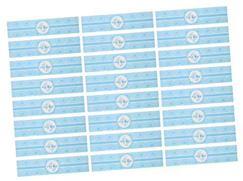Vaguelly 24pcs Gender Reveal Stickers for -catching Decorations for Water Bottles Party Favors Goodie Bags Fun Gender Reveal Decals for Exciting Celebrations