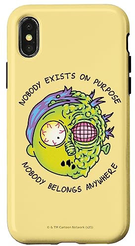 iPhone X/XS Rick and Morty Nobody Case