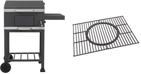 Tepro Toronto Basic griglia a carbone, superficie della griglia: circa 52 x 36 cm + Tepro Toronto - Barbecue a carbonella dal design innovativo