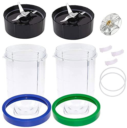 12 PCS 16OZ Replacement Cup Set Replacement Part for 250W MB1001 Series Juicer Easy to Replace Replacement Part
